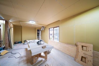 石膏ボード張り